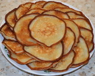 Оладьи на йогурте и кефире