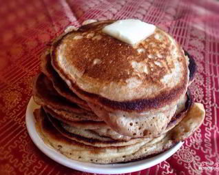 Оладьи на кефире без дрожжей