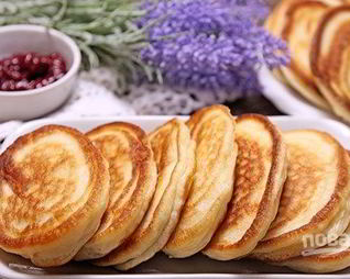 Оладьи на кефире классические