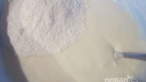 оладьи на кефире с творогом