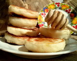 Оладьи на молоке с дрожжами