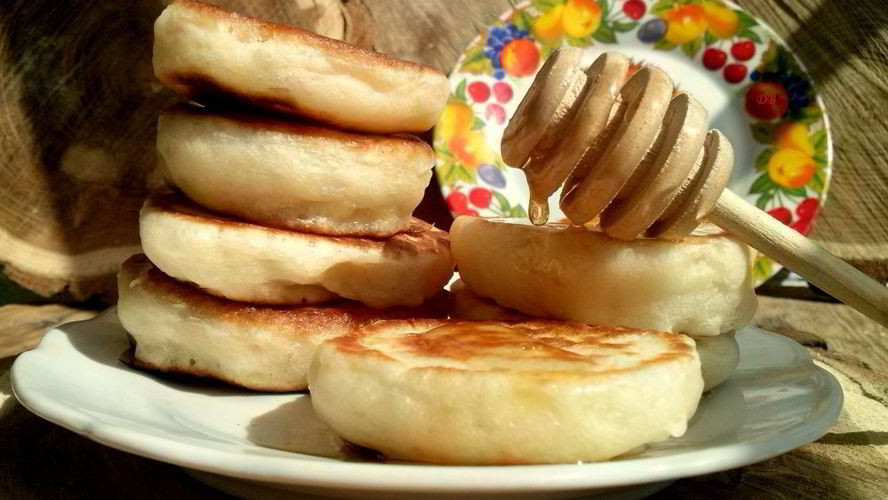 Рецепт оладьи на молоке с дрожжами