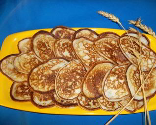 Оладьи на молоке