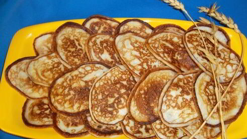 оладьи на молоке