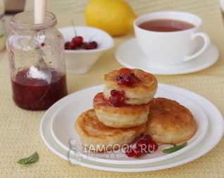 Оладьи на ряженке без яиц