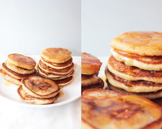 Оладьи на ряженке