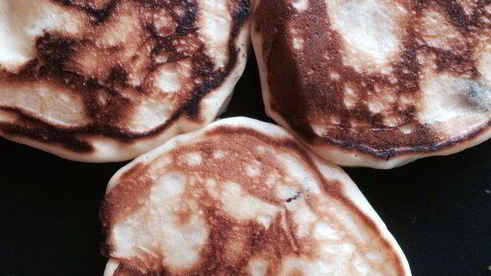 оладьи на сливках