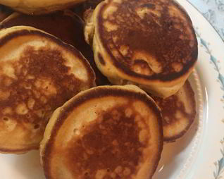 Оладьи с бананом