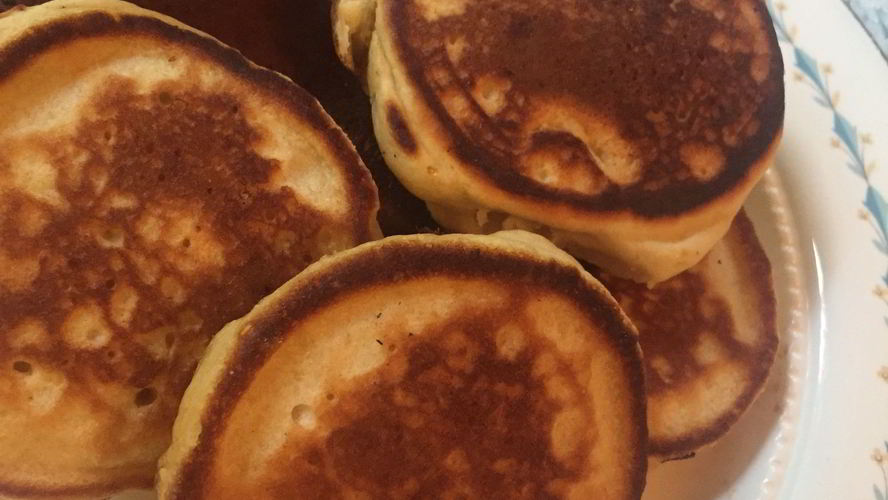 Рецепт оладьи с бананом