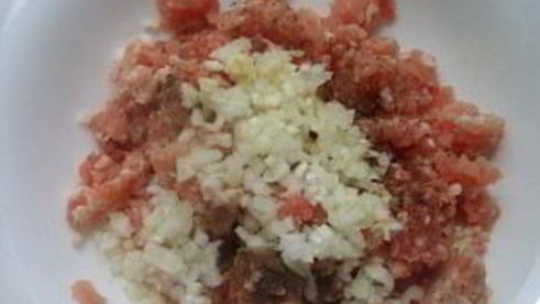 оладьи с фаршем