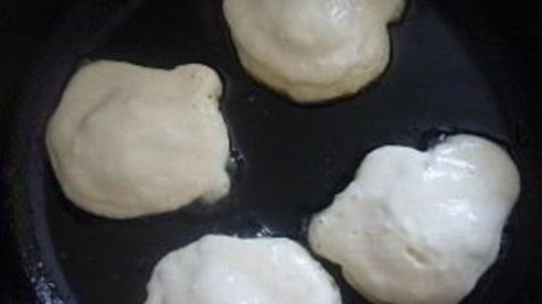 оладьи с фаршем