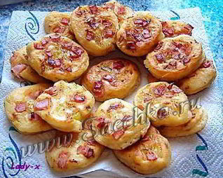 Оладьи с начинкой