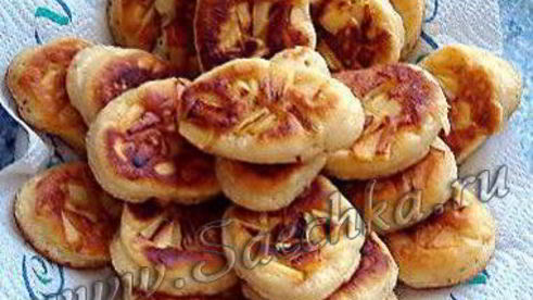 оладьи с начинкой