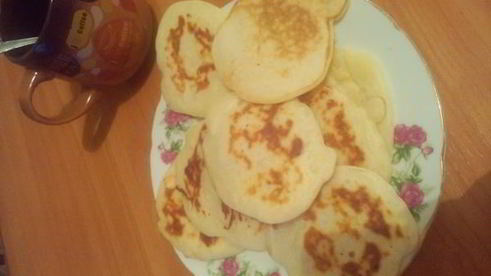 оладьи творожно-сметанные