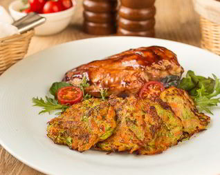 Овощные оладьи