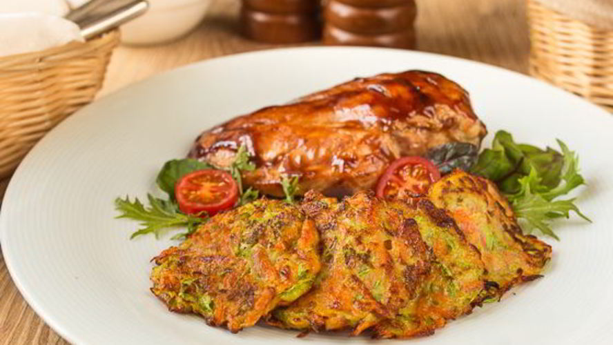 Рецепт овощные оладьи