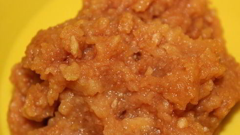 овсяные оладушки с яблочками