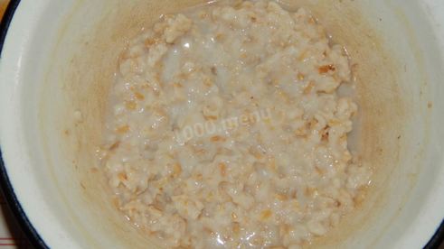 овсяные оладьи из каши