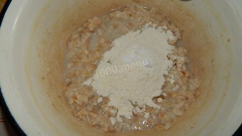 овсяные оладьи из каши