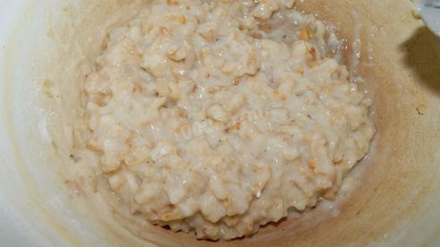 овсяные оладьи из каши