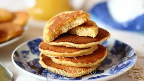 овсяные оладьи на кефире