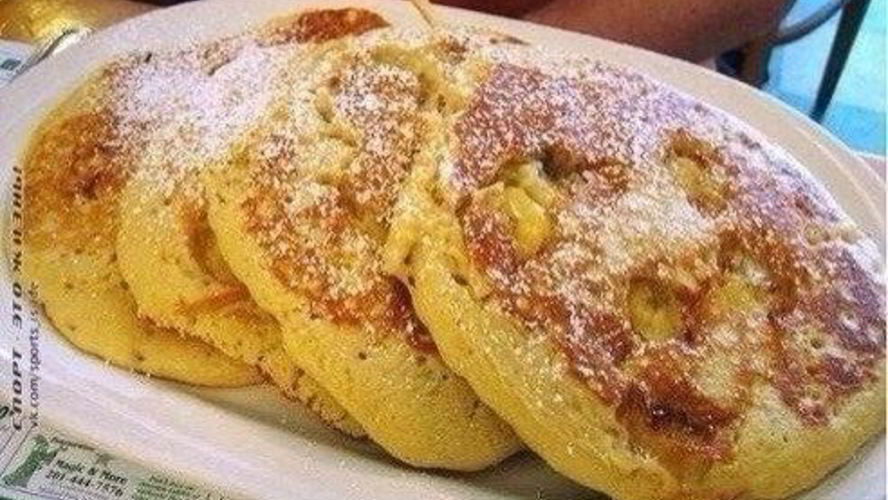 Рецепт овсяные оладьи с бананами