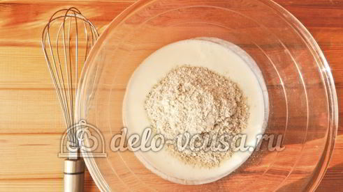 овсяные оладьи с бананом