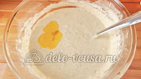 овсяные оладьи с бананом