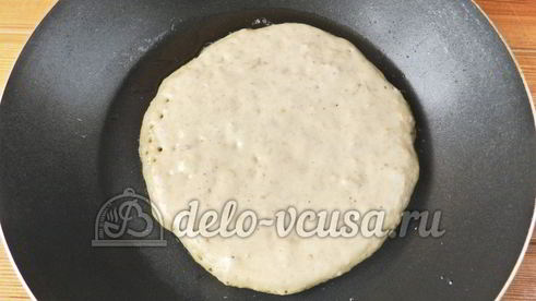 овсяные оладьи с бананом