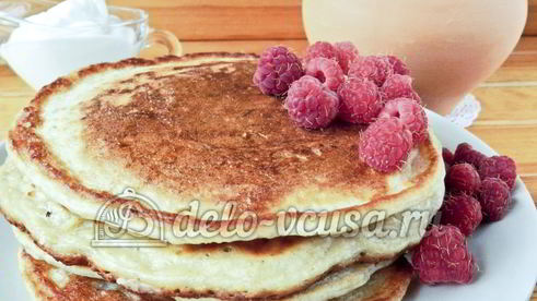 овсяные оладьи с бананом