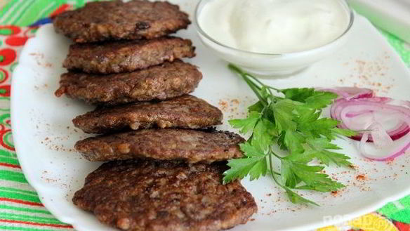 Рецепт Печеночные оладьи с гречкой