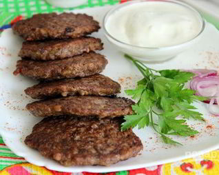 Печеночные оладьи с гречкой