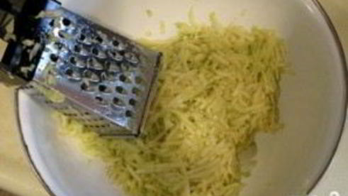 постные оладьи из кабачков