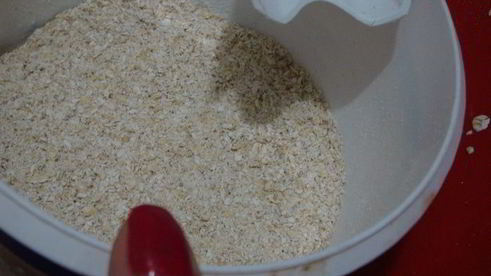 постные тыквенно-овсяные оладьи