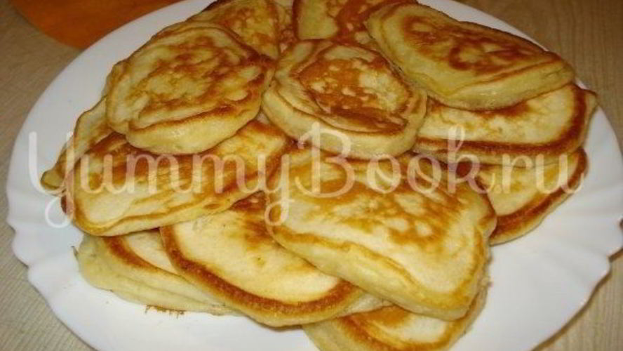 Рецепт пышные оладушки