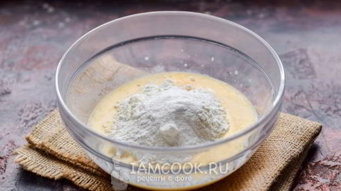 пышные оладьи на горячем кефире