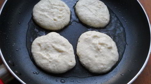 пышные оладьи на манной крупе