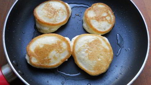 пышные оладьи на манной крупе