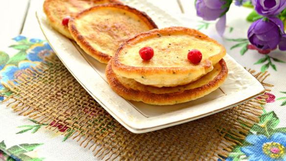 Рецепт Пышные оладьи на молоке с маком