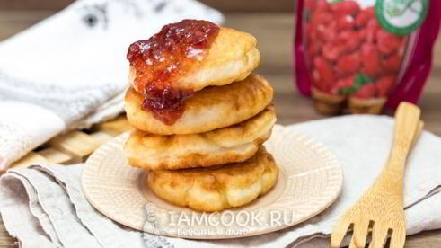 пышные оладьи на теплом кефире