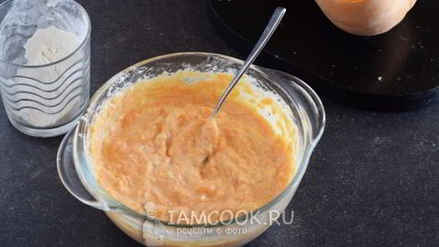 пышные оладьи с тыквой на кефире