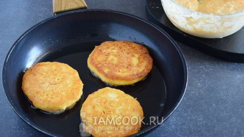 пышные оладьи с тыквой на кефире