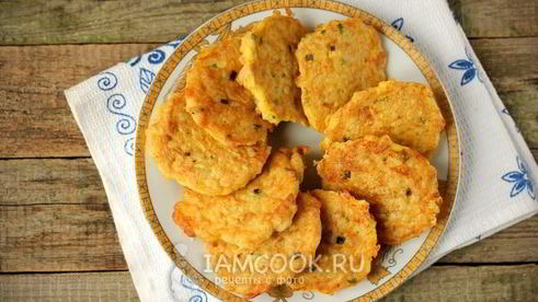 рисовые оладьи с куриным мясом