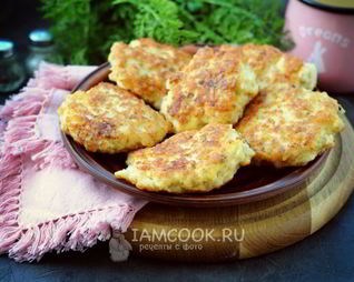 Рыбные оладьи