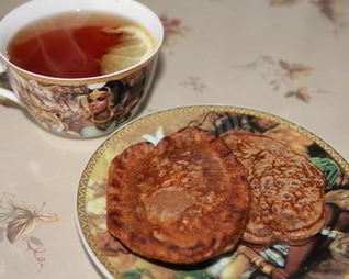 Шоколадные оладьи на кефире