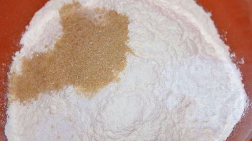 тыквенные оладьи с медовыми орехами