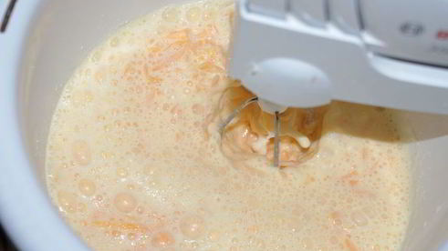 тыквенные оладьи с медовыми орехами