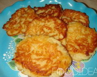 Яблочные оладьи на кефире