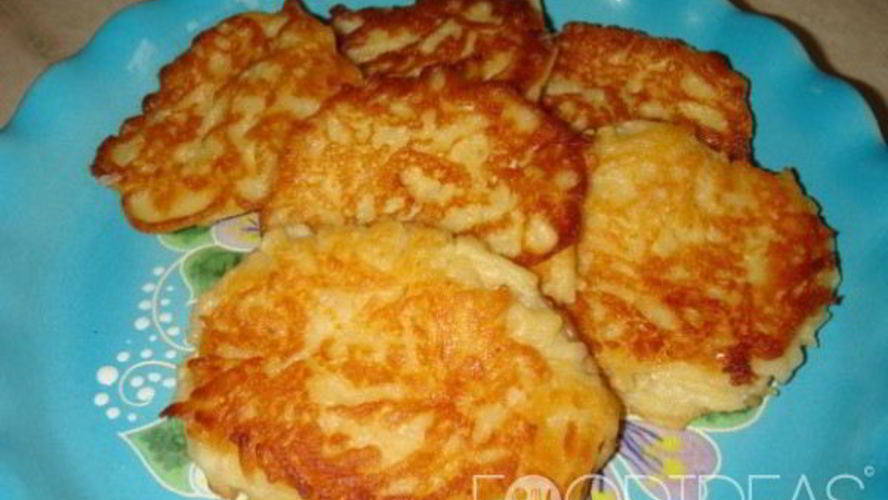 Рецепт яблочные оладьи на кефире