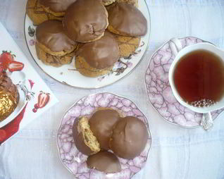 Ароматное ореховое печенье